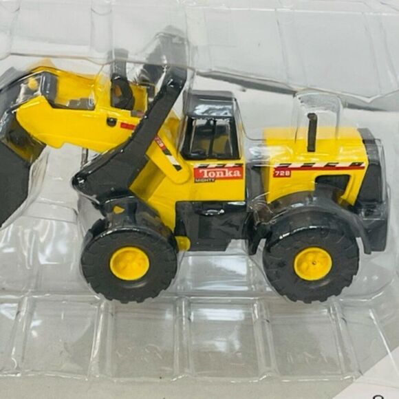Tonka Mini Mighty 728 Bulldozer Replica Maisto Hasbro 2001 #762898 SIZE 5" New N - Picture 4 of 4